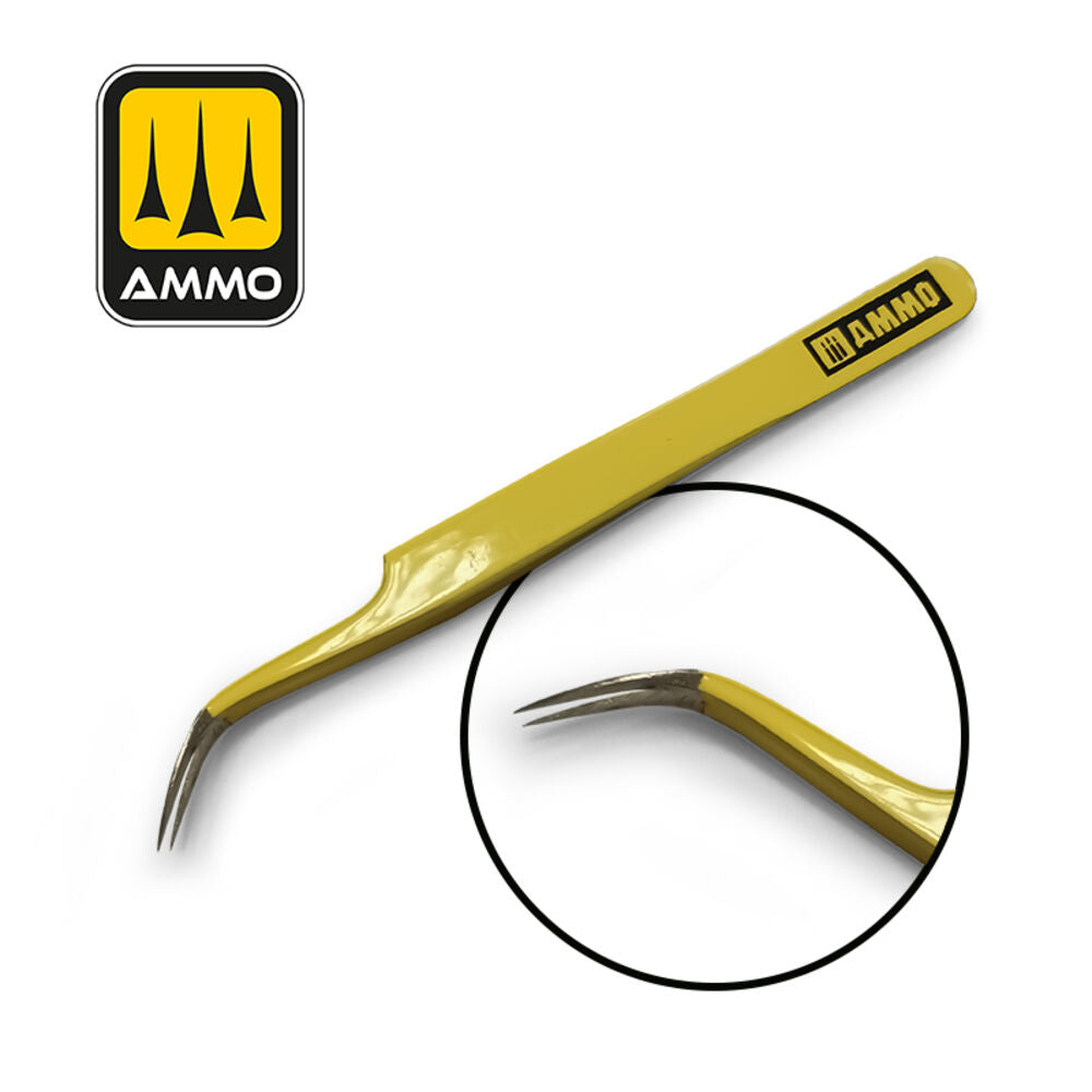 Curved Tweezers