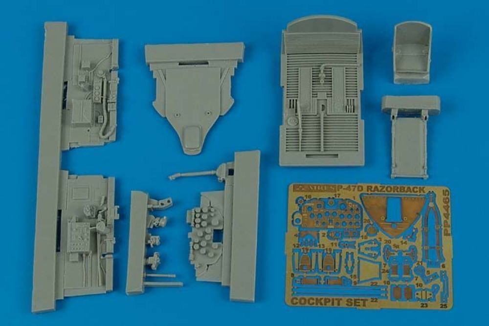 P-47D Razorback cockpit set (TAMIYA)