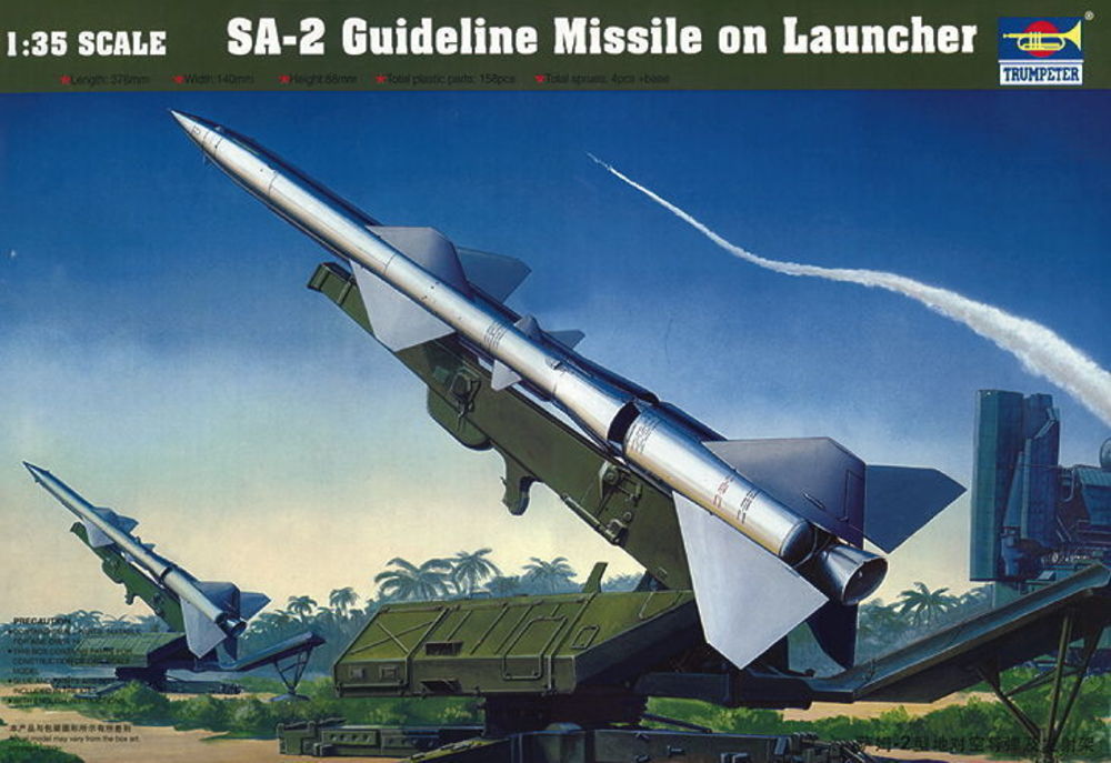 SA-2 Guideline Missile w/Launcher Cabin