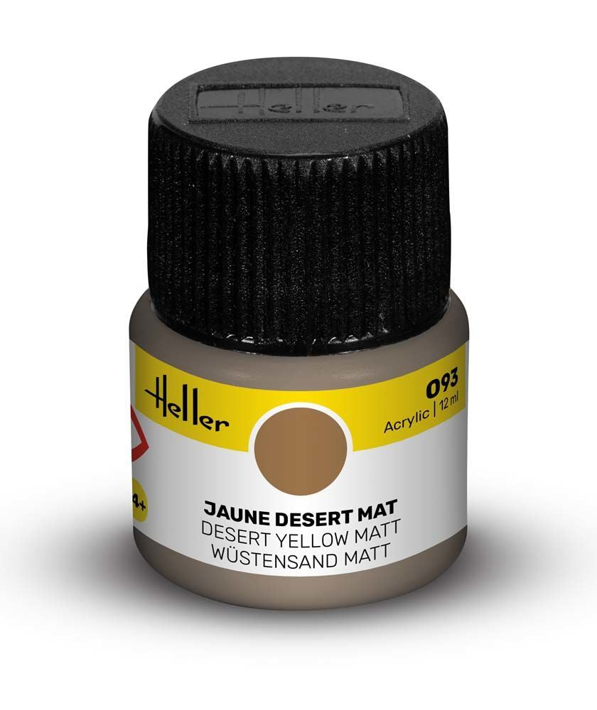 Peinture Acrylic 093 jaune desert mat