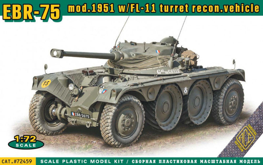 EBR-75 mod.1951 w/FL-11 turret recon. vehicle