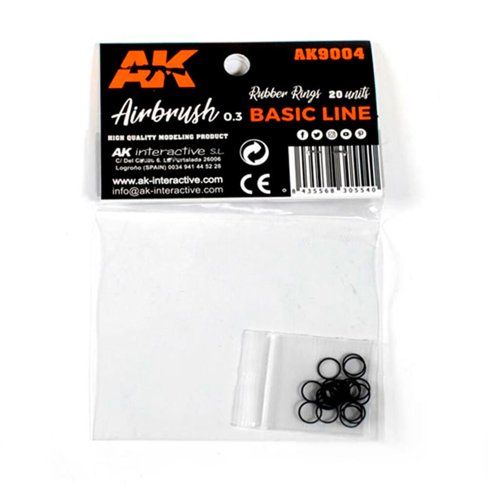 Rubber Rings - 20 units (Airbrush Basic Line 0.3)