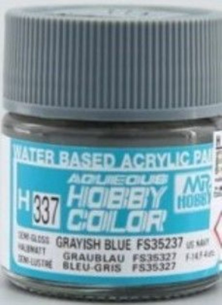 Mr Hobby -Gunze Aqueous Hobby Colors (10 ml) Grayish Blue FS35237