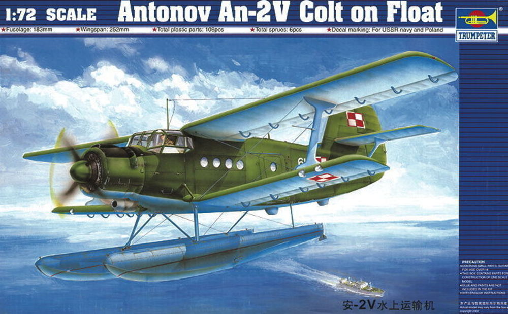 Antonov An-2M Colt Wasserflugzeug