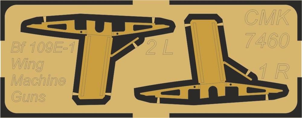 Messerschmitt Bf 109E-1/5 Wing Machine Guns