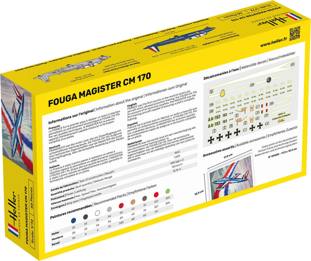 STARTER KIT Fouga Magister CM 170