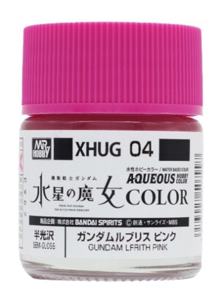 Mr Hobby -Gunze AQUEOUS GUNDAM COLOR (10ml) GUNDAM LFRITH PINK