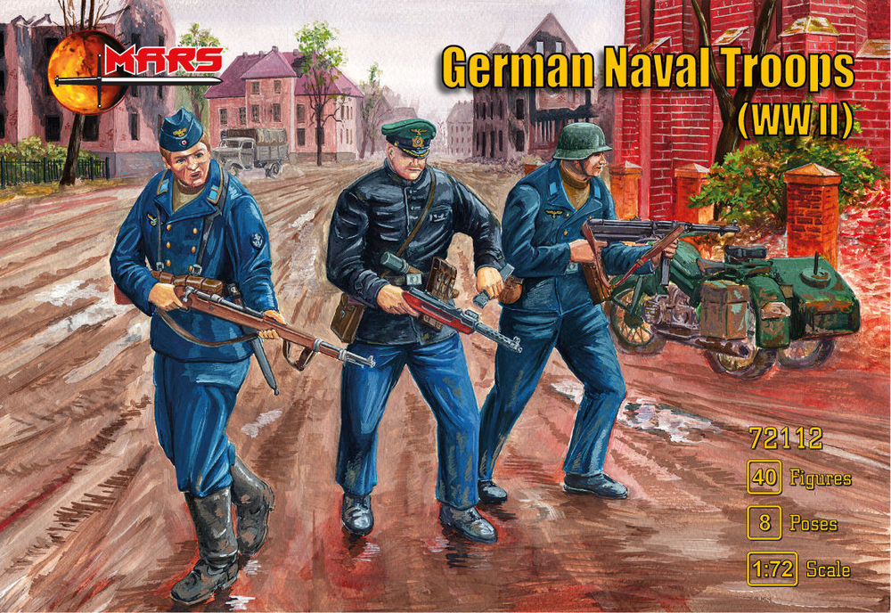 WWII German naval troops