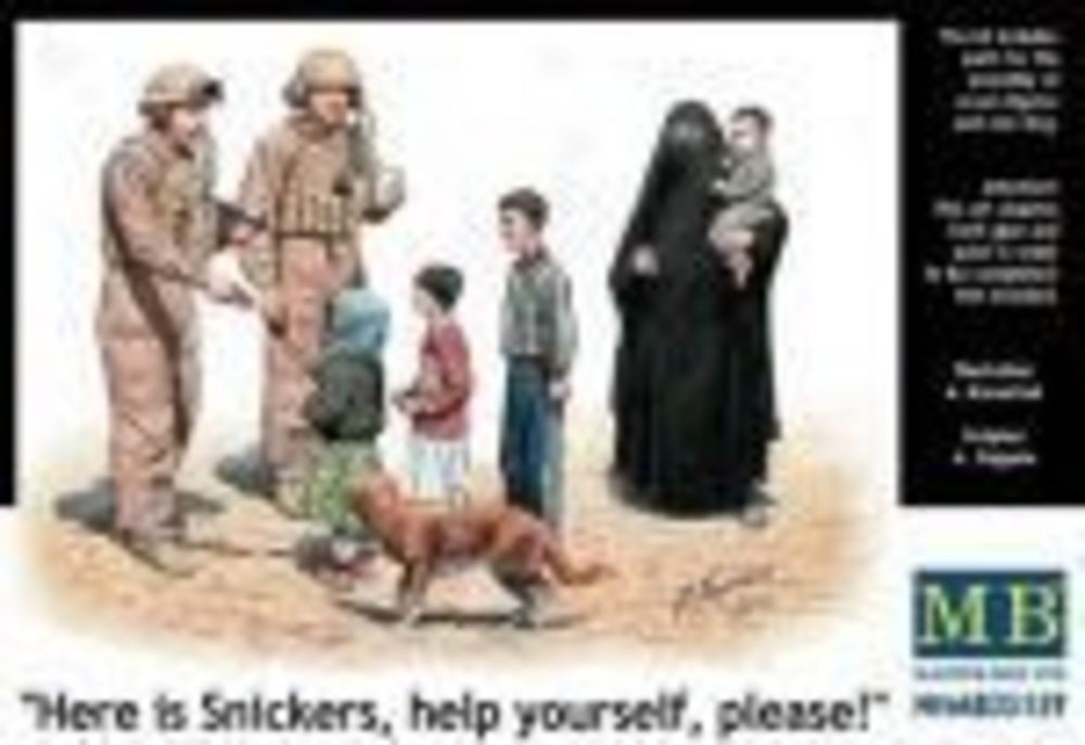 Here is Snickers help yourself, please