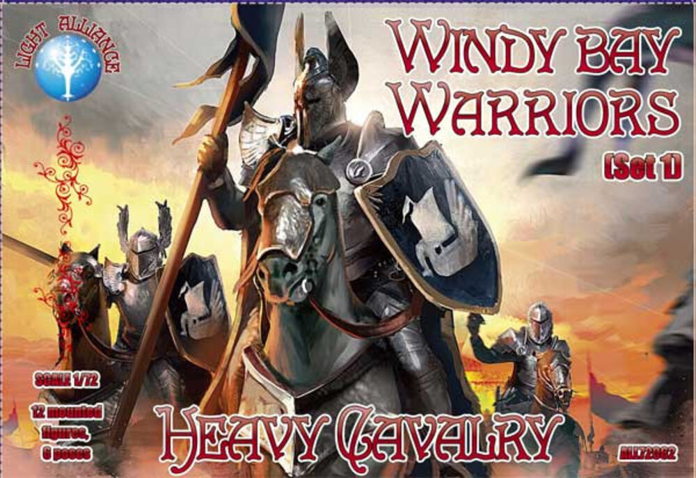 Windy bay warriors. Set 1. Heavy Cavalry