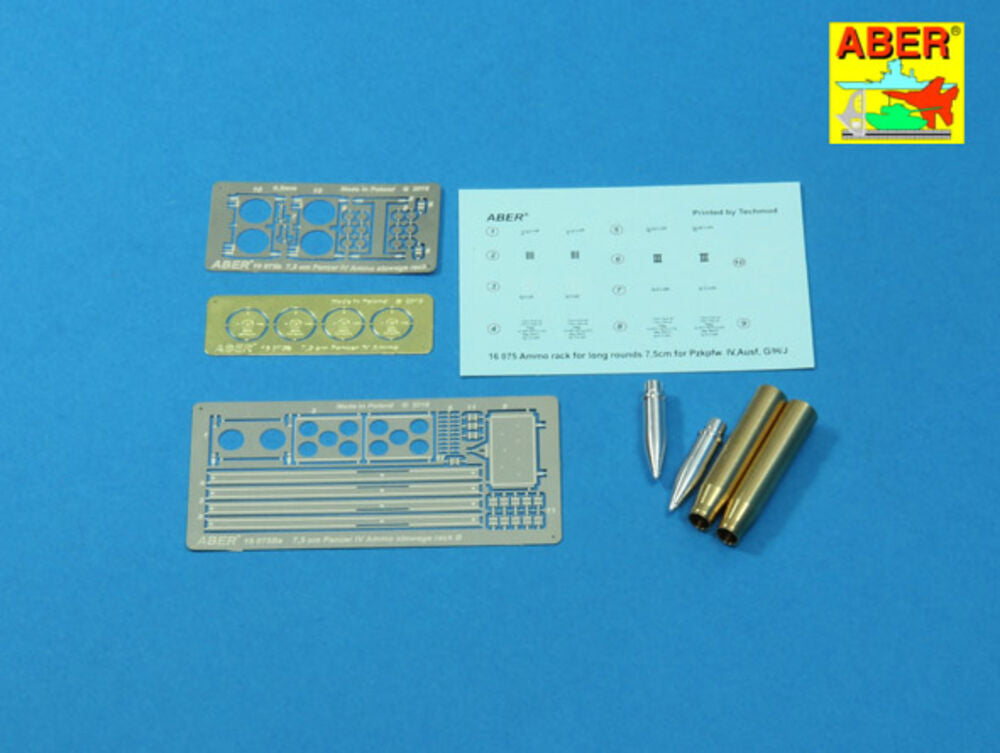 Ammo stowage rack type A for long rounds