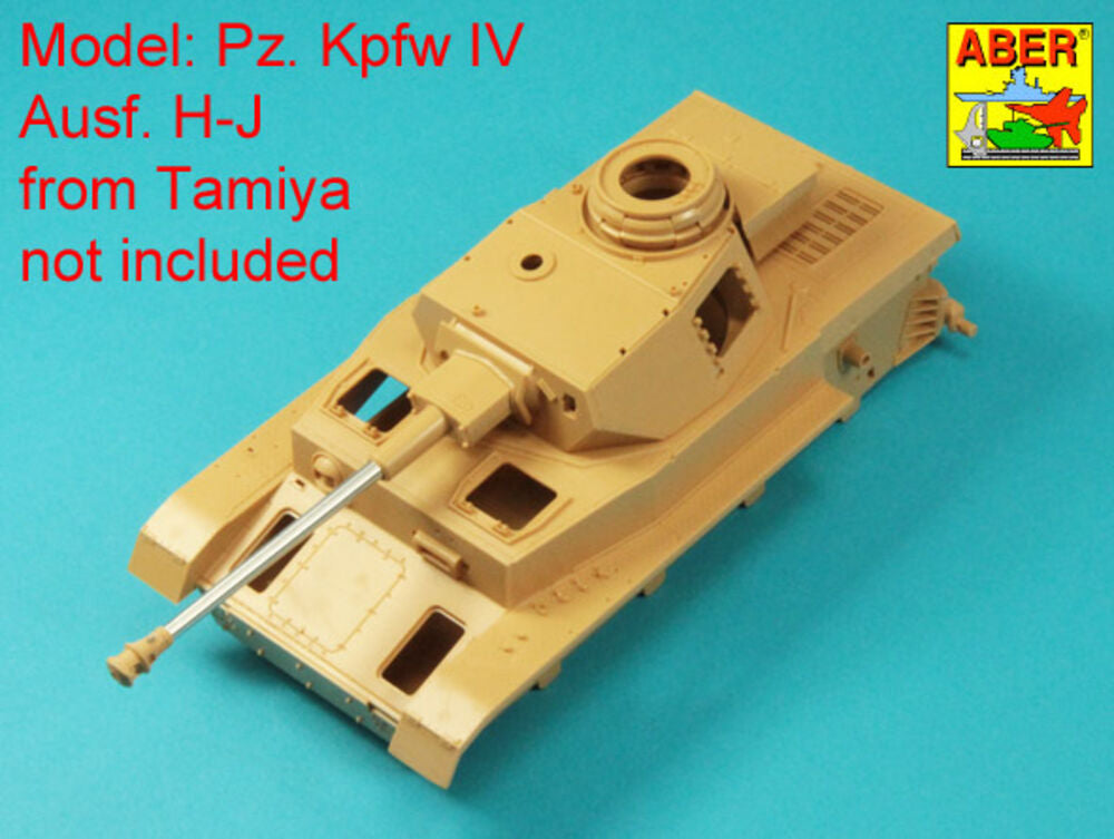 Barrel 75mm  40 L/48 for Pz IVG, H, J without muzzle brake (Tamiya)