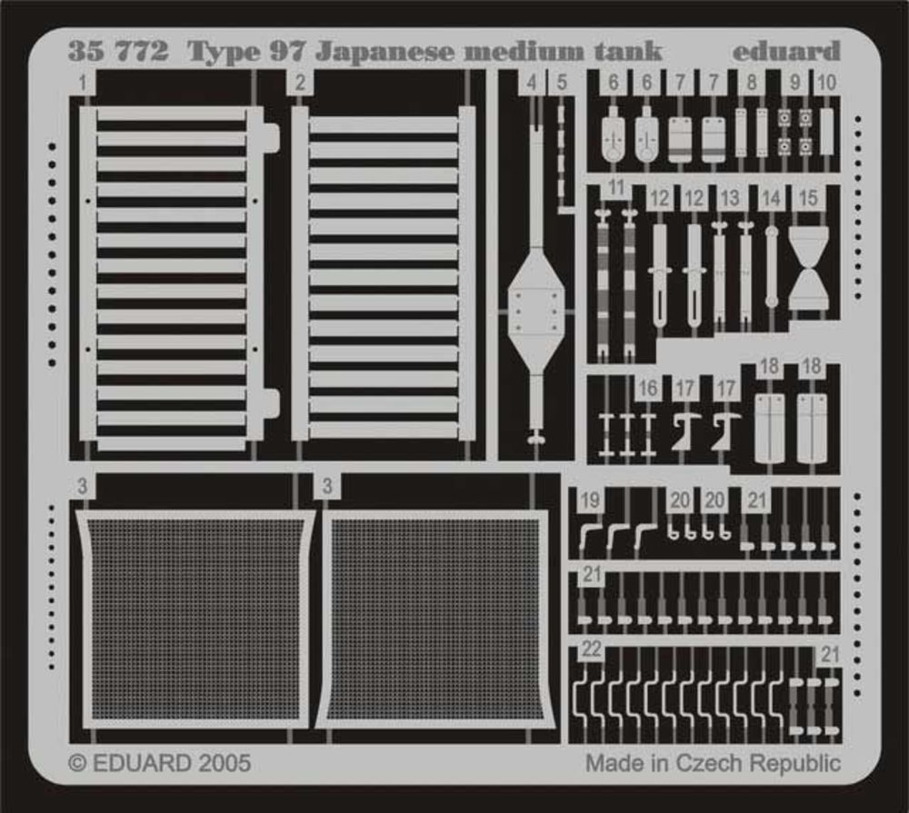 Type 97 Japanese Medium Tank f��r Tamiya Bausatz 35137