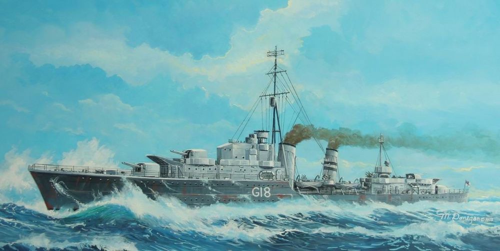 Tribal-class destroyer HMS Zulu (F18)'41