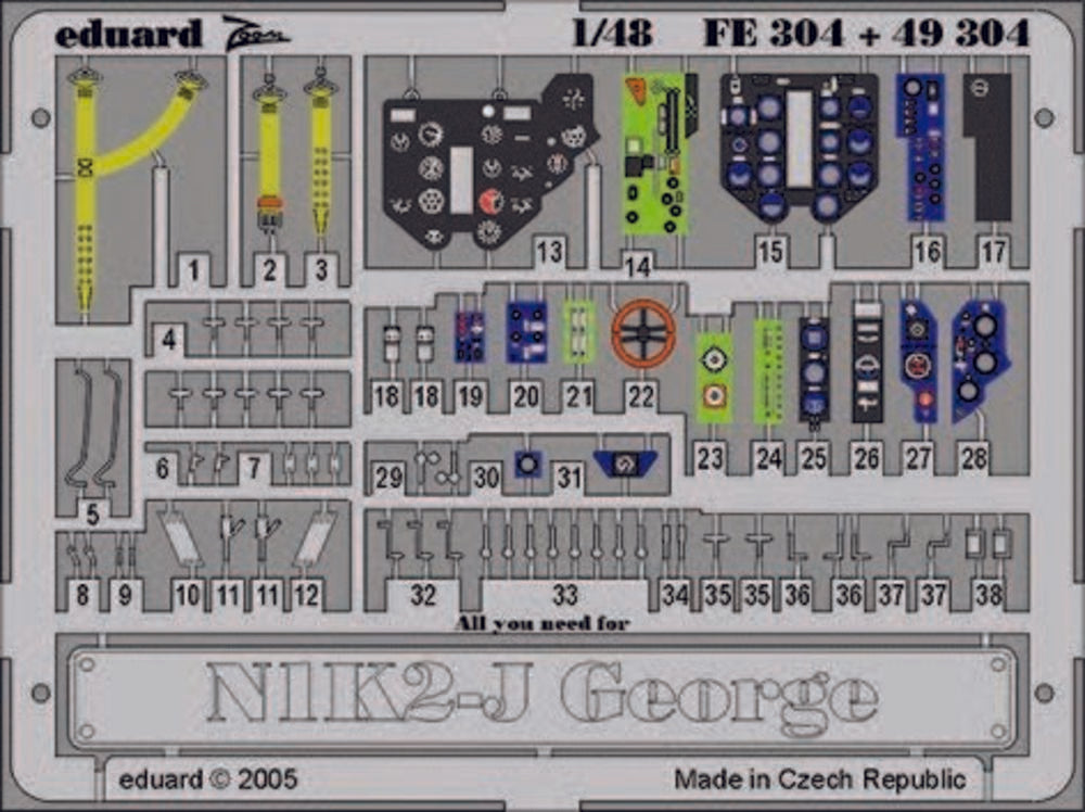 N1K2-J George f��r Hasegawa Bausatz