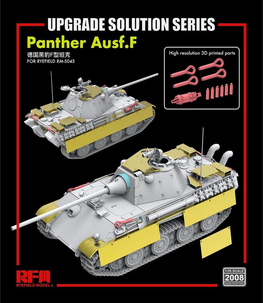 Upgrade set for 5054 Panther Ausf.F