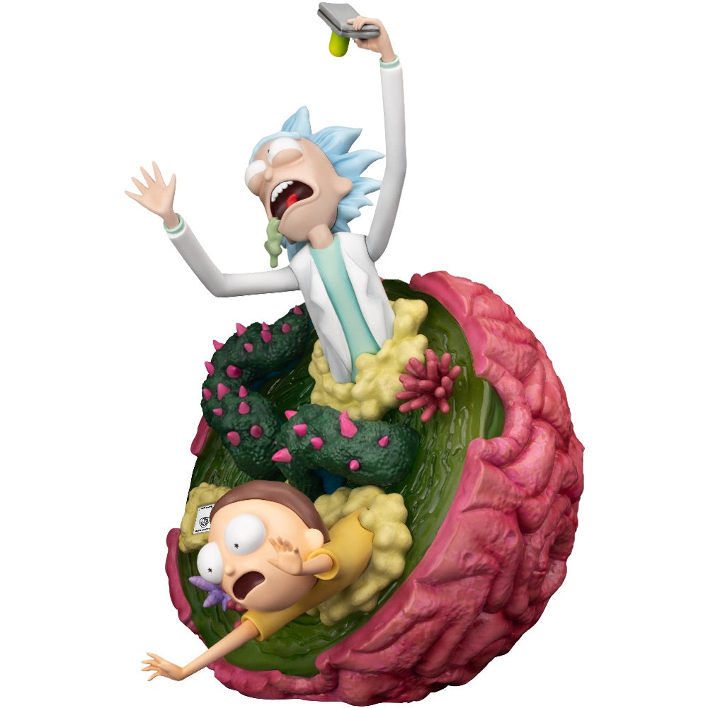 Beast Kingdom Rick & Morty - Master Craft Rick & Morty Statue