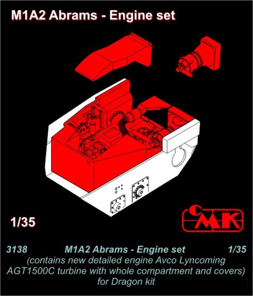 M1A2 Abrams Engine set