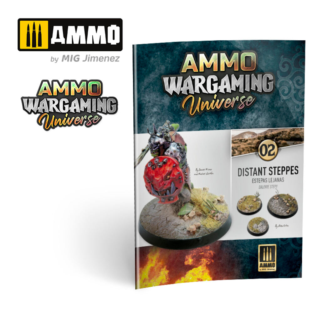 AMMO WARGAMING UNIVERSE Book 02 - Distant Steppes (English, Castellano, Polski)