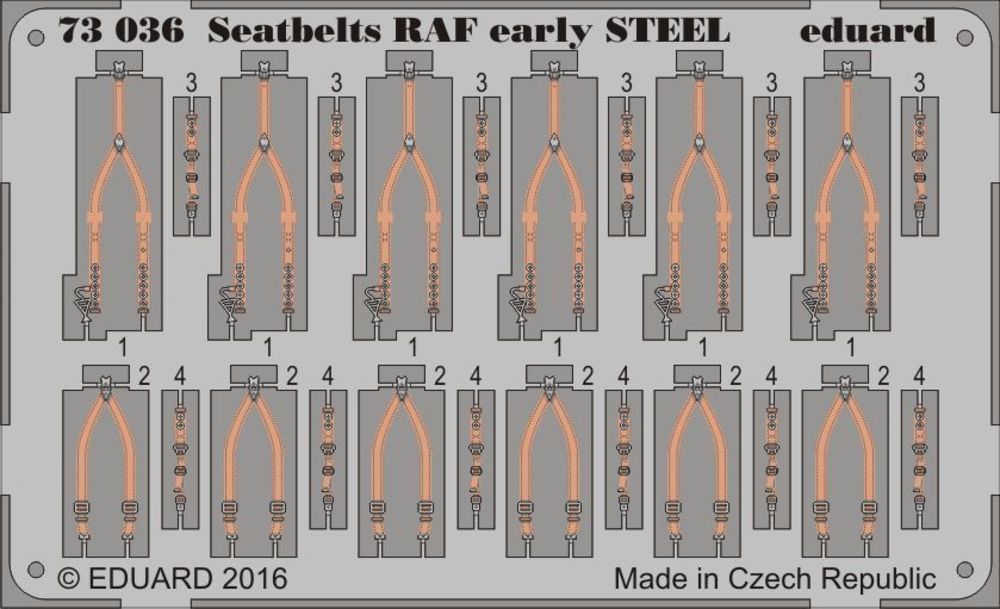 Seatbelts RAF early STEEL