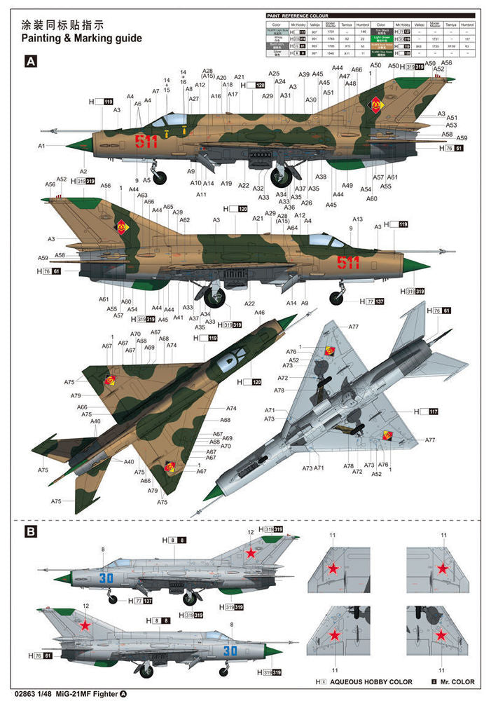 MiG-21MF Fighter