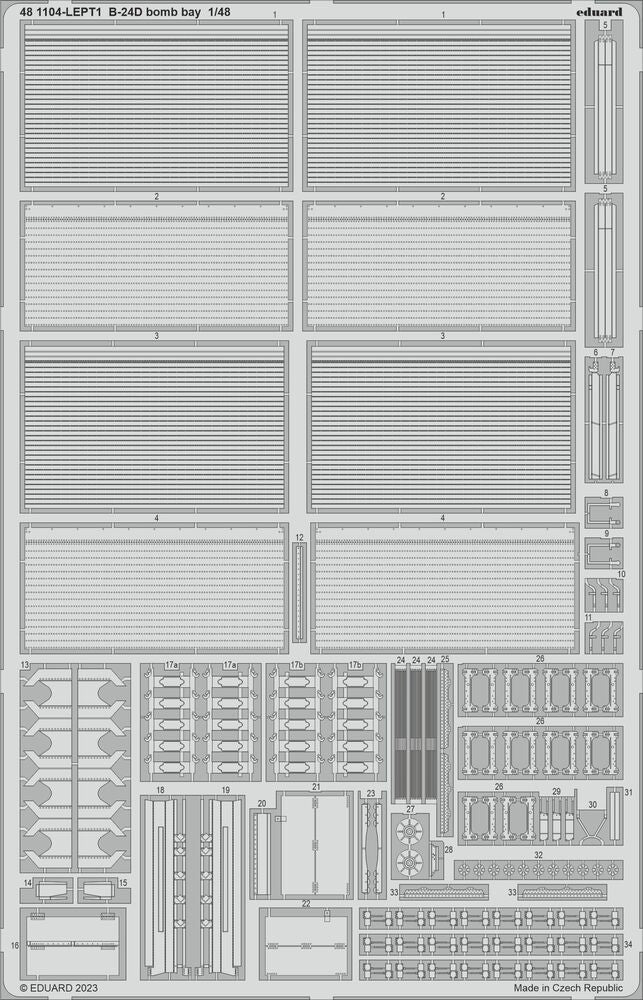 B-24D bomb bay 1/48 REVELL