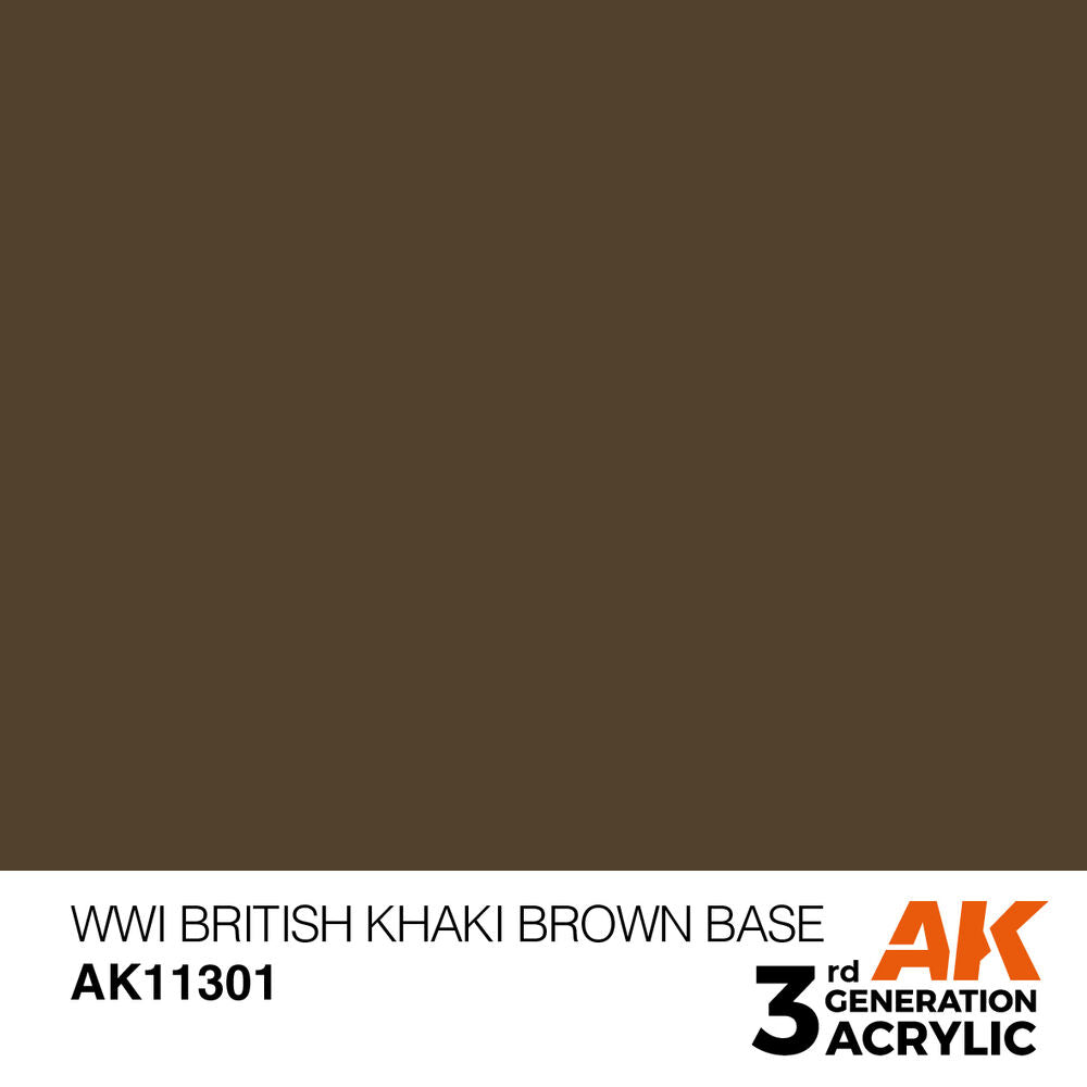 WWI British Khaki Brown Base