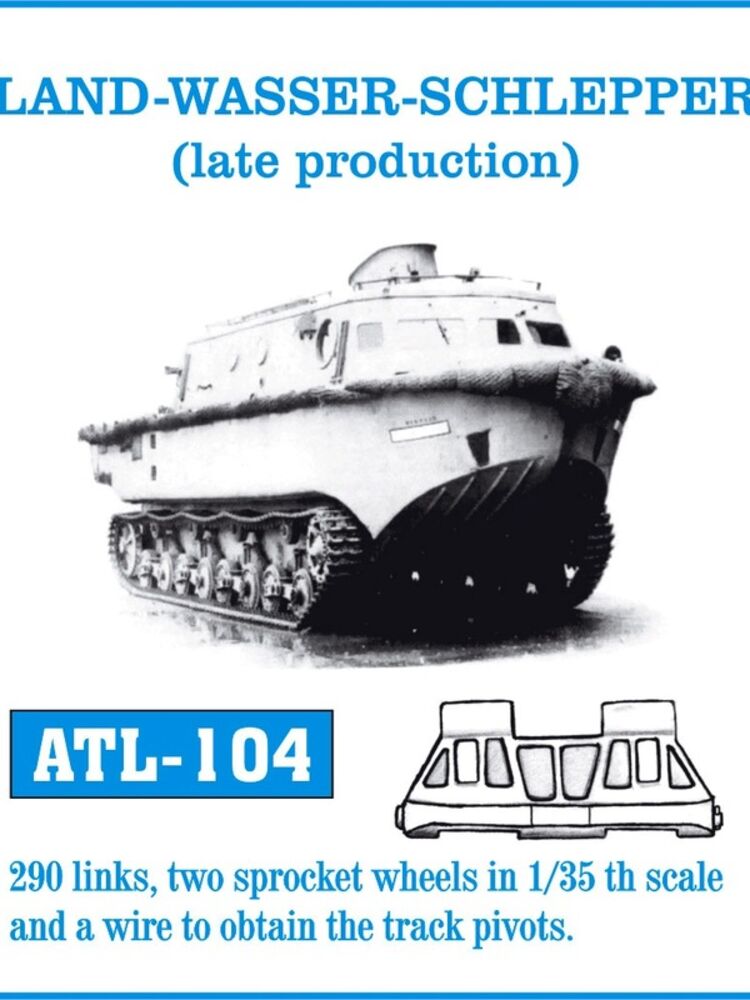 Tracks for Land-Wasser-Schlepper late production