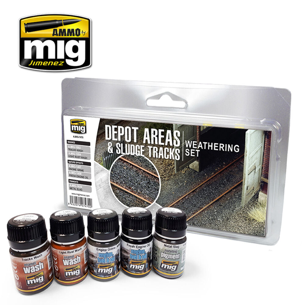 Depot Areas & Sludge Tracks Weathering Set