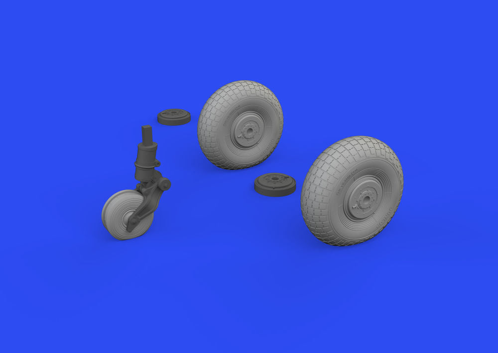 Mosquito wheels 1/48