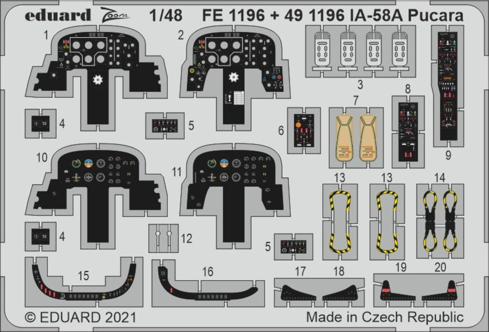 IA-58A Pucara 1/48 for KINETIC