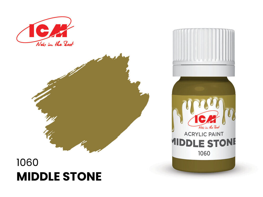 BROWN Middle Stone bottle 12 ml