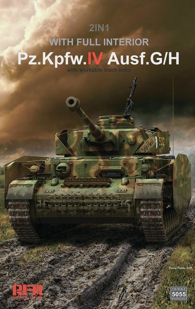 Pz.kpfw.IV Ausf.G/H 2in1  with full interior