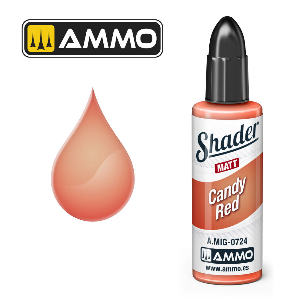 MATT SHADER Candy Red