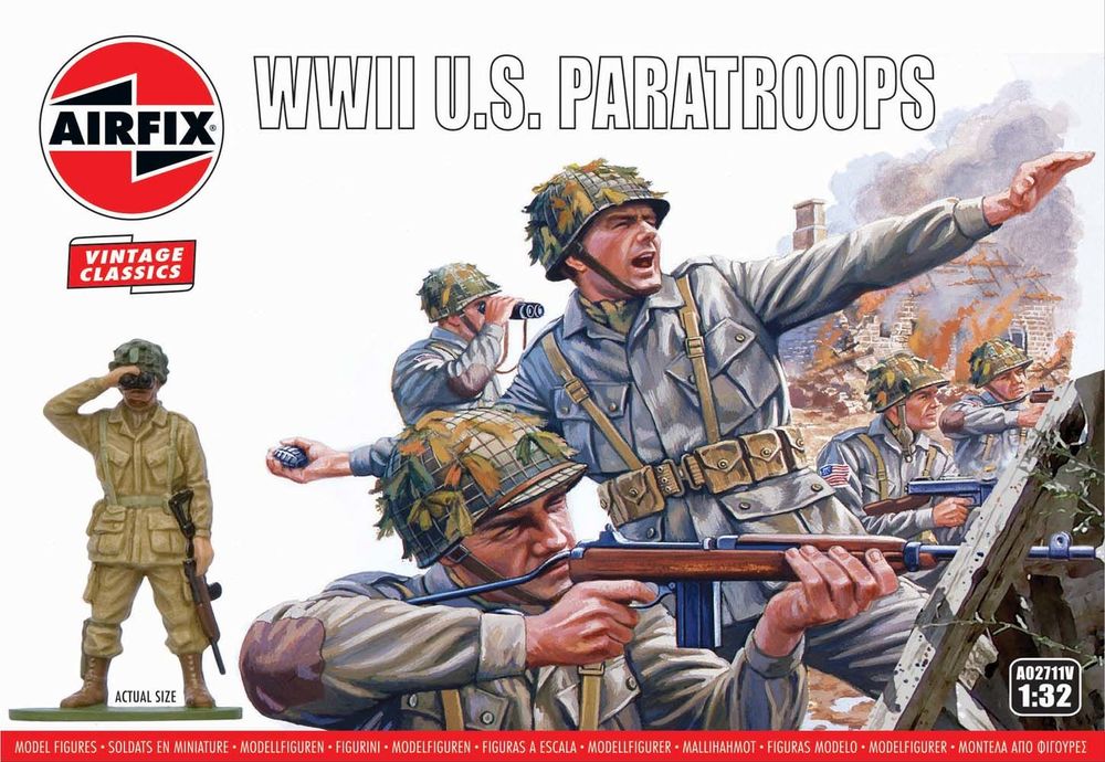 WWII U.S. Paratroops