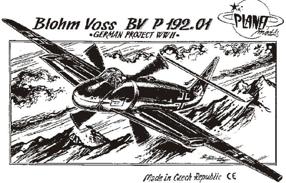 Blohm Voss BV P 192.01, WW II Projekte.