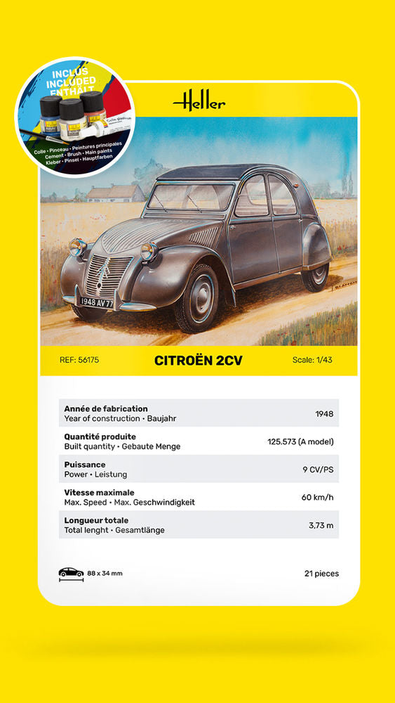 STARTER KIT Citroen 2 CV