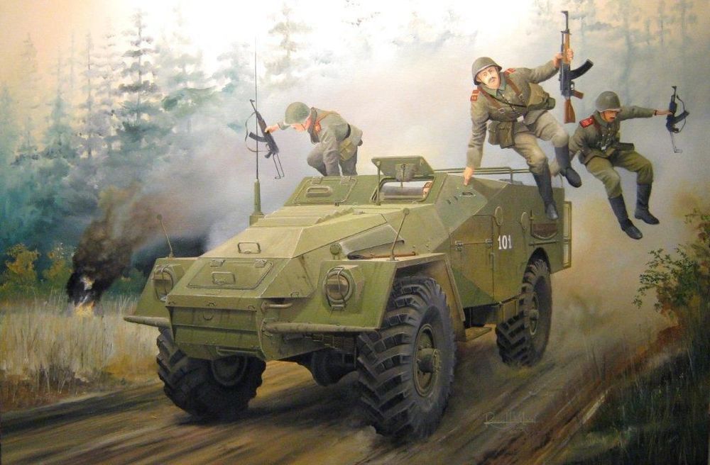 Russian BTR-40 APC