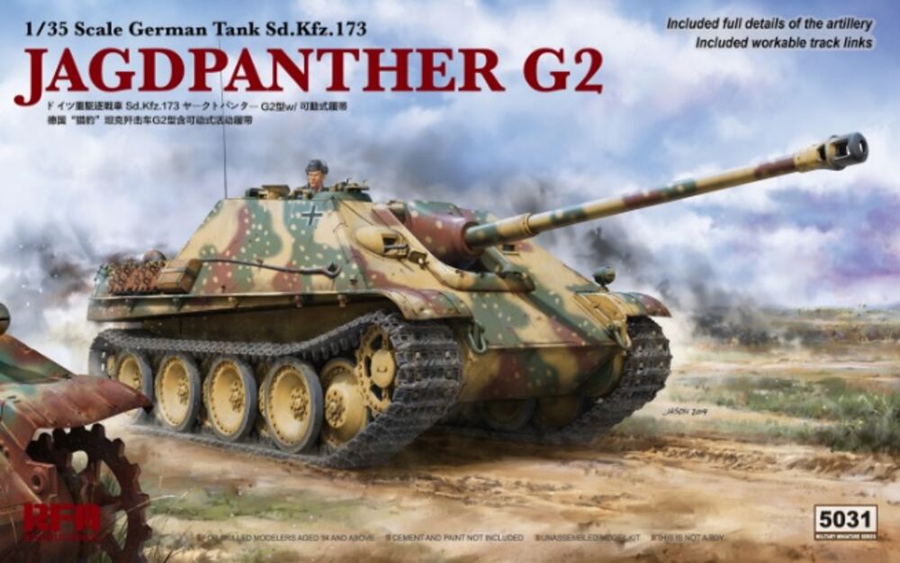 JAGDPANTHER G2 W/ WORKABLE TRACK LINKS & RM-5005 & RM5008 & RM5015 & RM5028