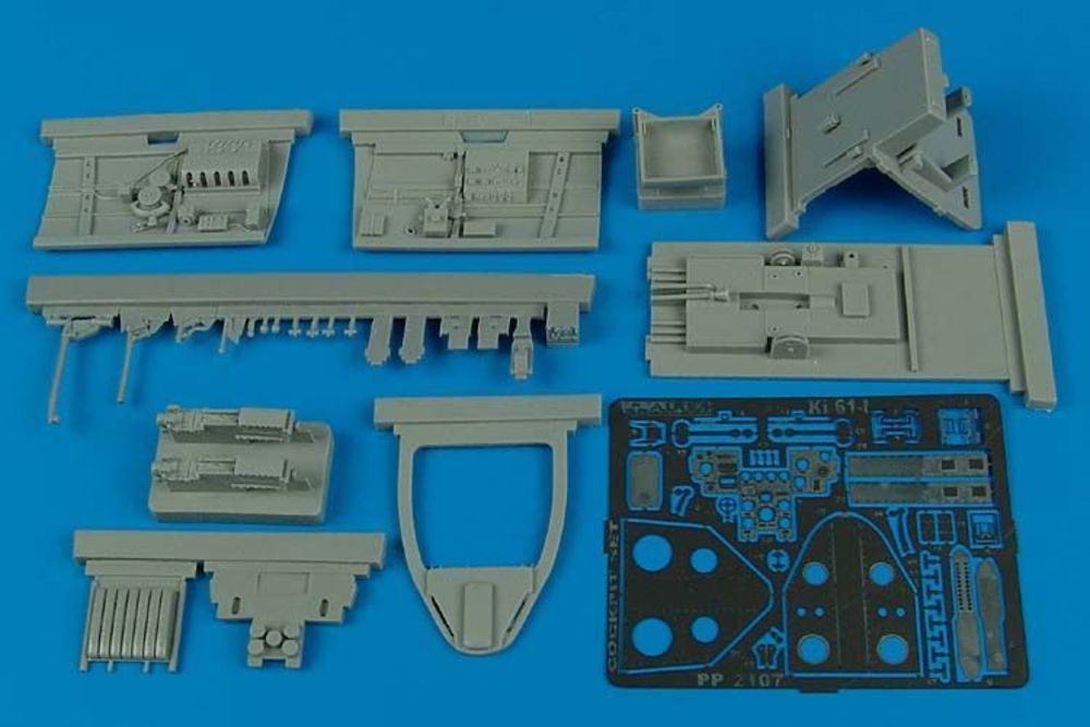 Kawasaki Ki61-I cockpit set for Hasegawa