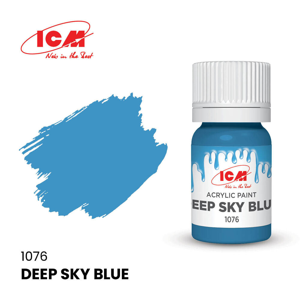 BLUE Deep Sky Blue bottle 12 ml