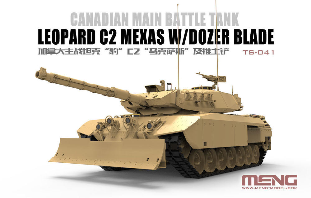 Canadian Main Battle Tank Leopard C2 MEXAS w/Dozer Blade