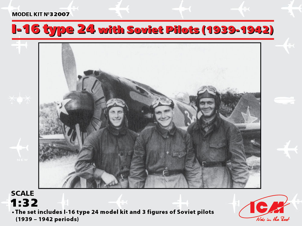 I-16 type 24 with Soviet Pilots(1939-42) Limited