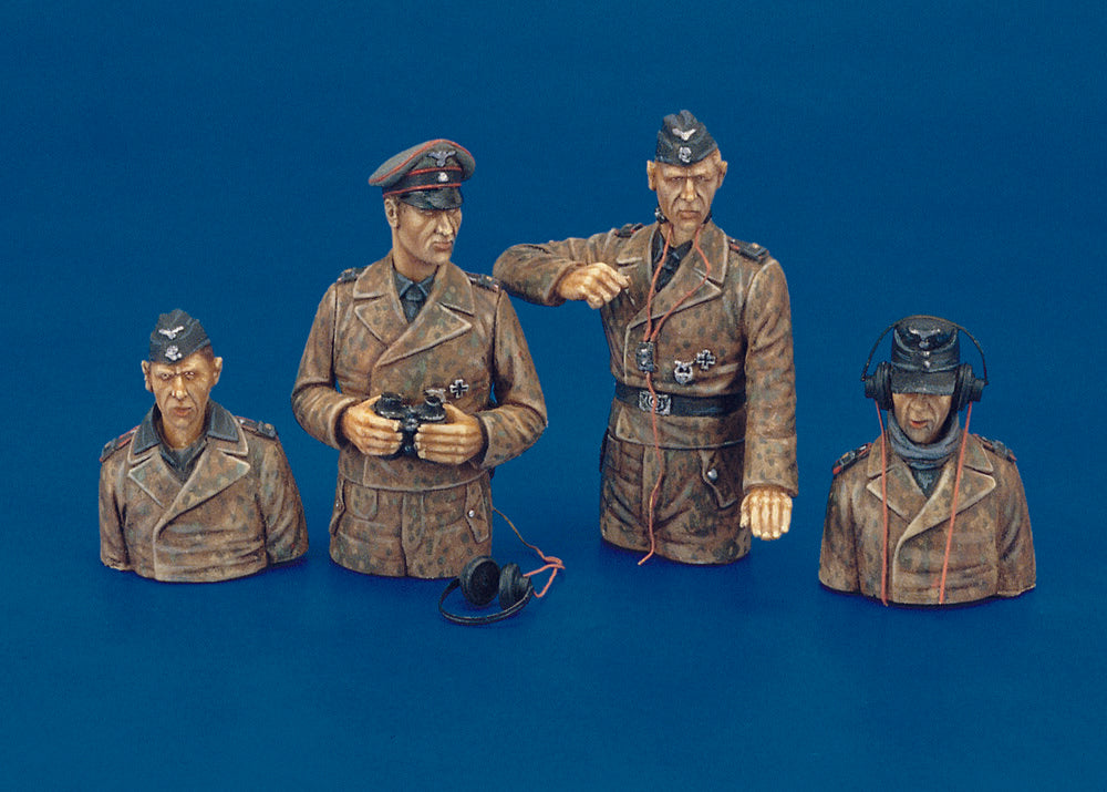 Waffen SS Tiger I crew - 3/2 fig-WWII