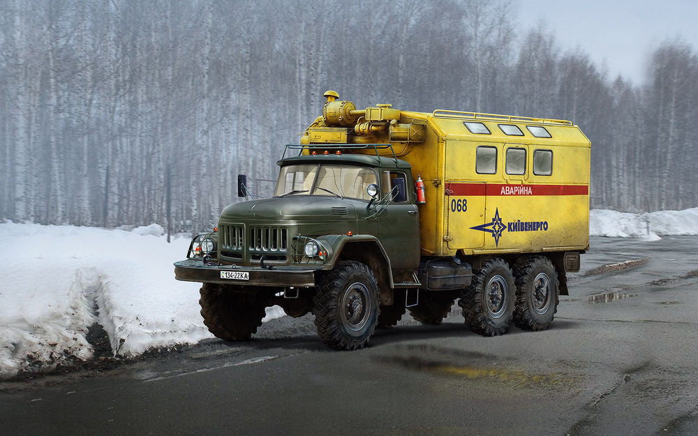 ZiL-131 Emergency Truck,Soviet Vehicle