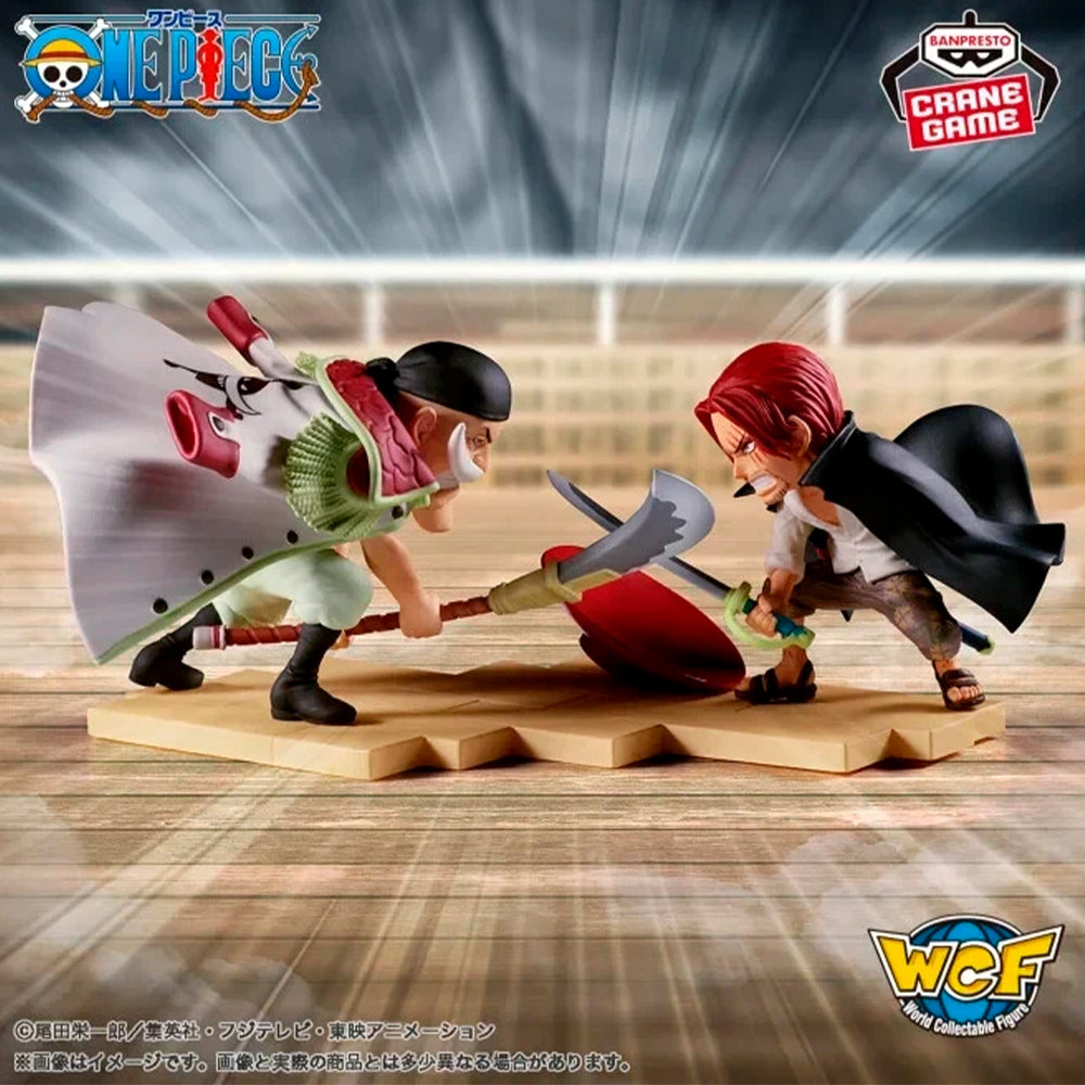 Bandai ONE PIECE WORLD COLLECTABLE FIGURE LOG STORIES-EDWARD.NEWGATE VS SHANKS