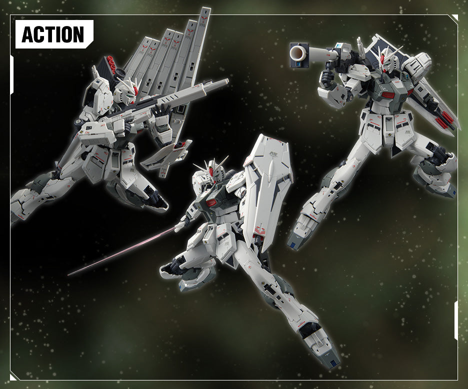 *PREORDER* RG 1/144 GUNDAM SIDE-F Limited ν Gundam (First Lot Color Ver.) *PREORDER*