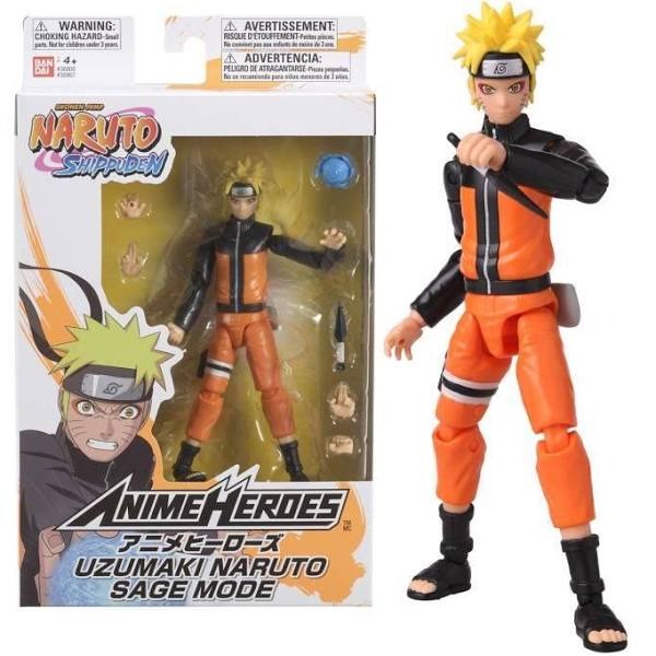 NARUTO - Uzumaki Naruto Sage Mode - Figurine Anime Heroes 17cm