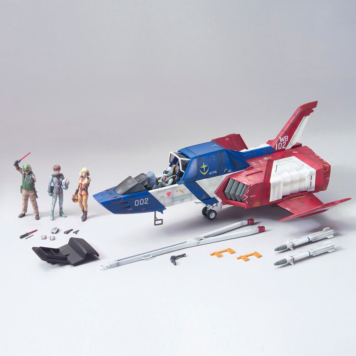 U.C. Hard Graph 1/35 E.F.S.F. Multipurpose Light Fighter FF-X7 Core Fighter