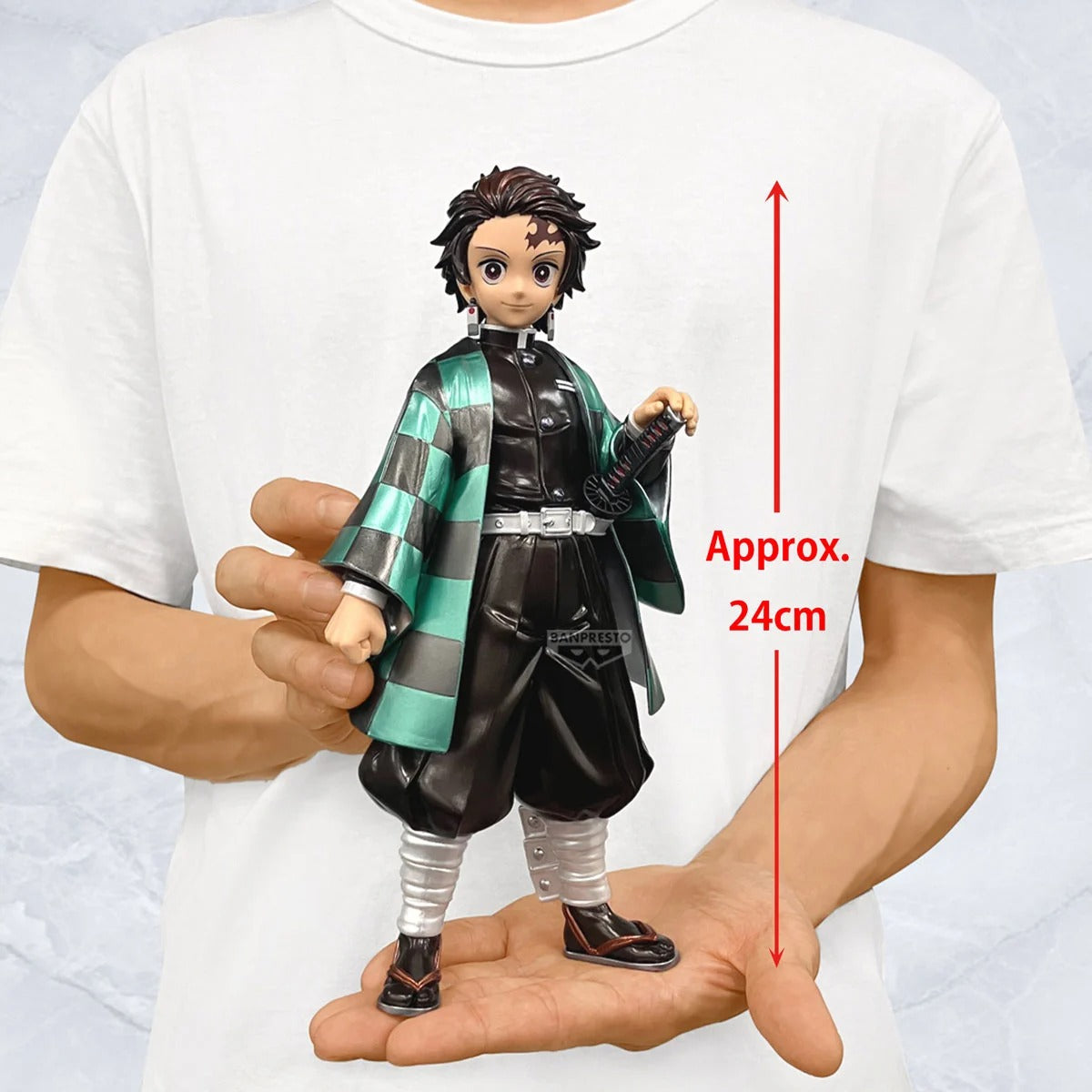 DEMON SLAYER - Tanjiro Kamado - Figure Grandista 24cm